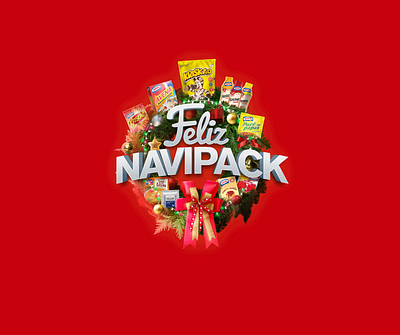 Landing "Feliz Navipack" para Grupo Venado graphic design ui