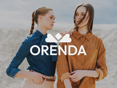 ORENDA. CLOTHING BRAND branding business card desing clothing branding design ecommerce flat graphic design logo minimal mockup