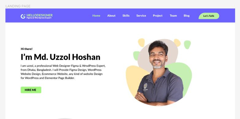 Landing Page Design branding design graphic design icon illustration landing page design logo ui ux vector website design