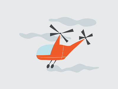 Heli design illustration vector