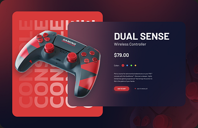 DualSense controller design gaming playstation ui