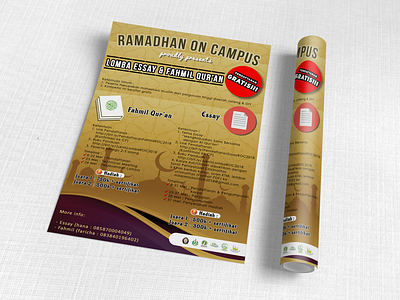 Ramadhan On Campus Poster campus competition fsm lomba madani poster ramadan ramadhan undip