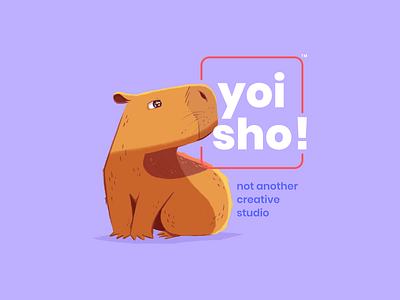 Yoisho! Brand Design ✨ branding branding and identity branding design capybara creative creative studio design idenitity illustration logo logo design