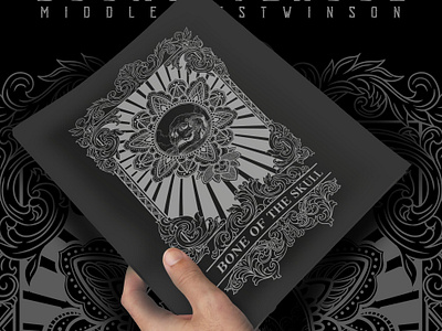 Book Cover Design "Magic Book and Spells" album cover baphomet black book black metal book book cover design book design brutal creepy dark dark art dark illustration darkart darkness design design book horror book illustration logo skull