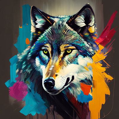 What a beautiful wolf! design graphic design typography