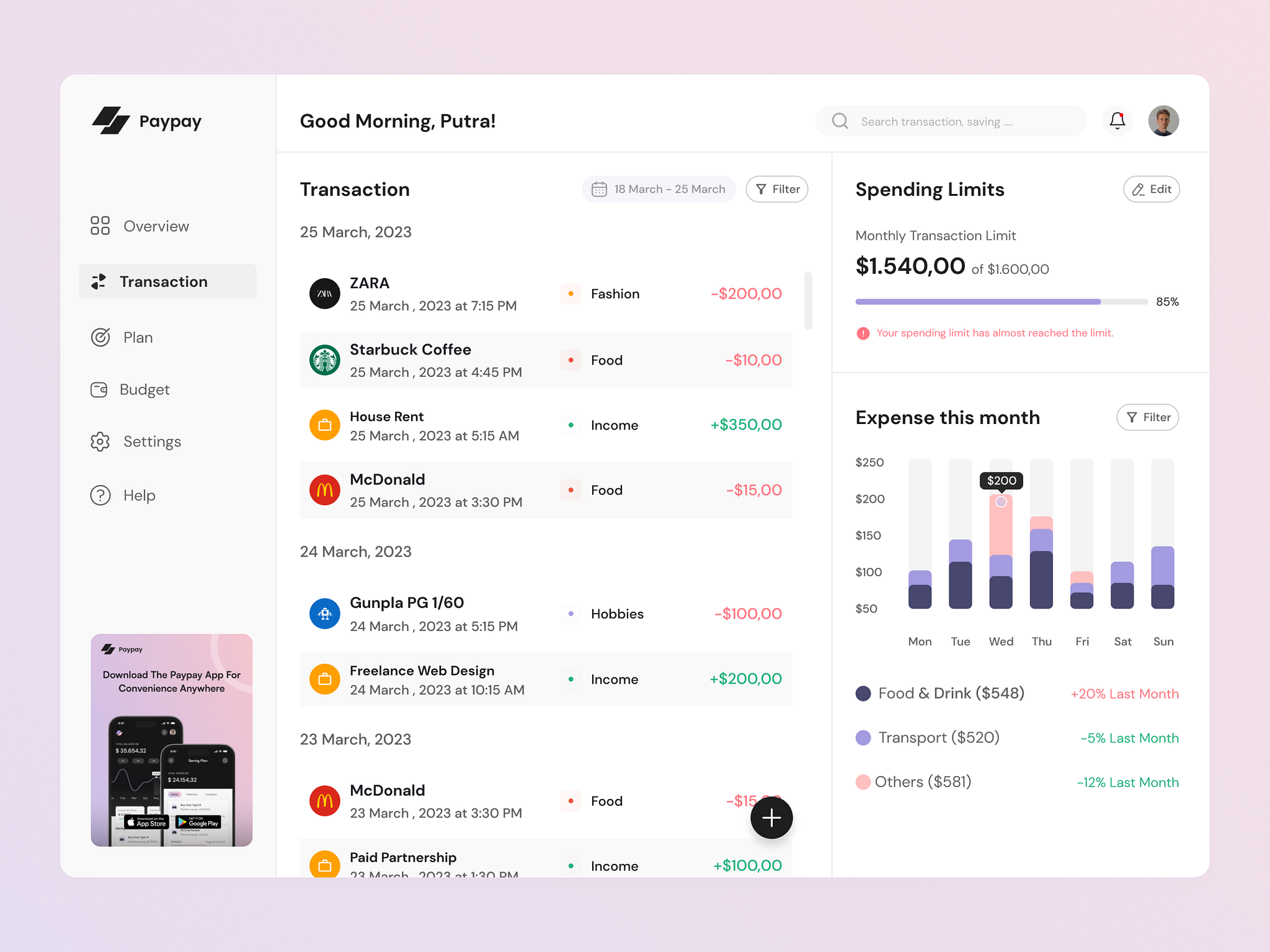 paypay-money-management-dashboard-transaction-by-putra-rahmatullah