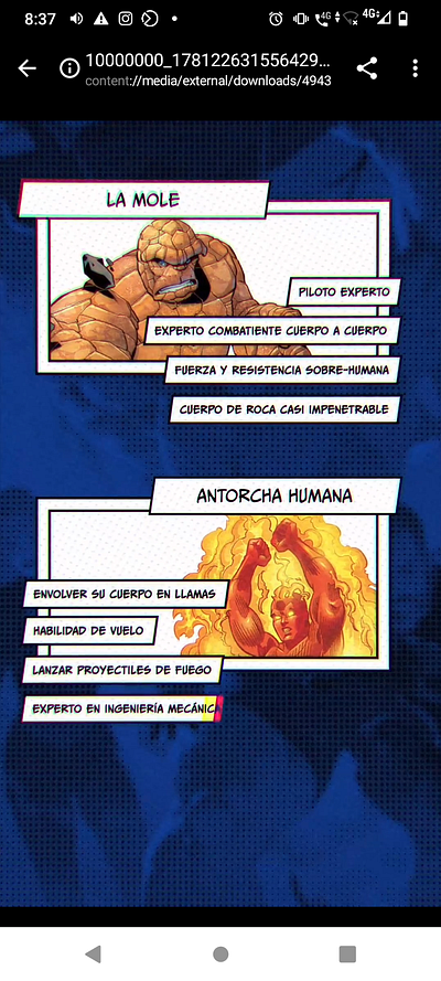 Fantastic Four - Desde La Viñeta advertising copywriting creative digital content social media