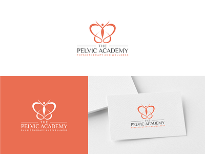 pelvic academy boutique branding design graphic design health illustration pelvic phisio vector women