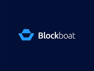 Block Boat Logo Design block blockchain boat creative logo data saas design finance financial fintech tech icon logo logo design logo designer logodesign logotype nft ship software symbol technology