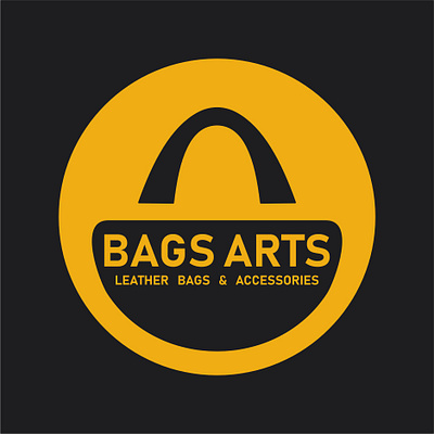 BAGS ARTS LOGO branding design graphic design illustration logo typography vector