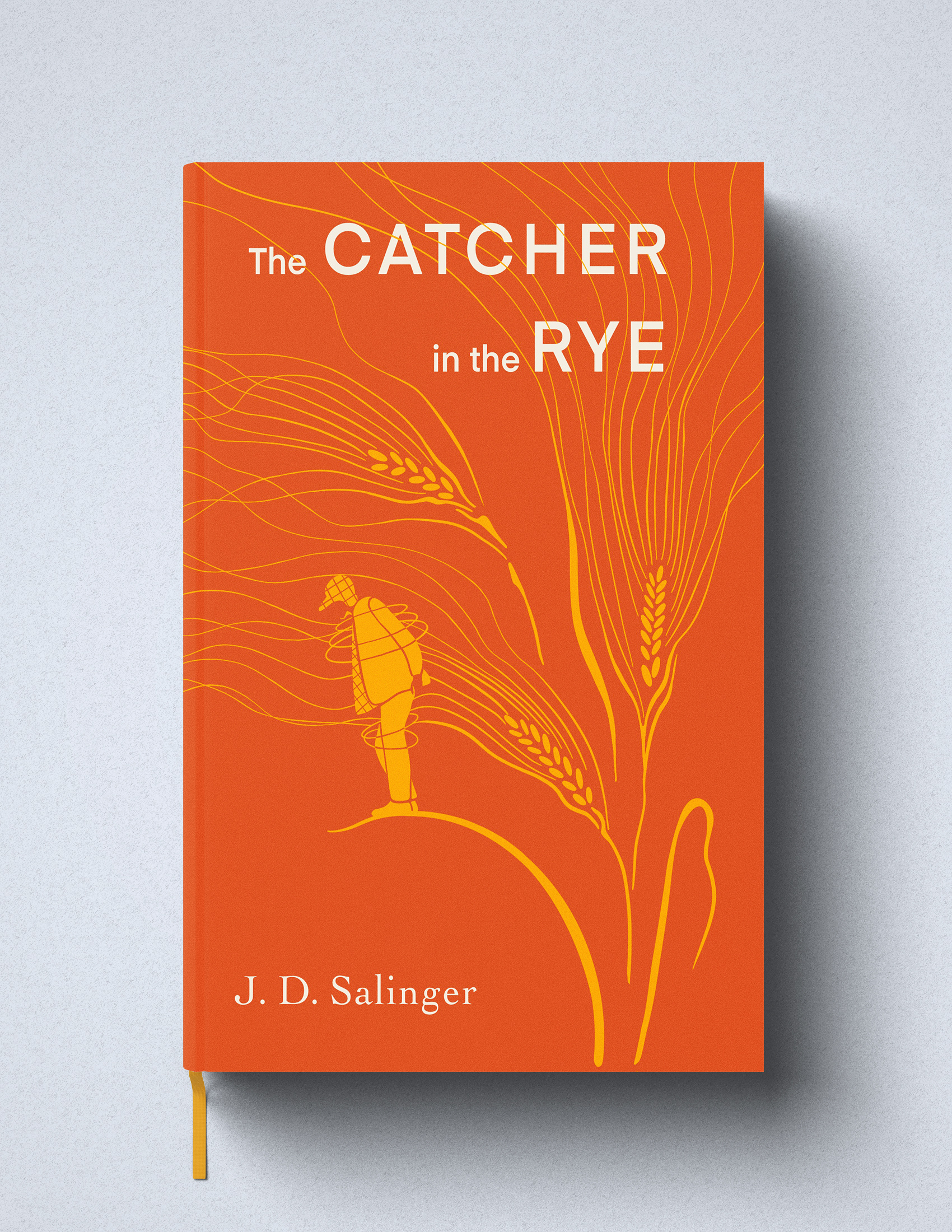 The Catcher In The Rye Book Cover By Julija Peciu Savicke On Dribbble 8047