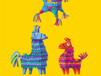 Pinata character freelance illustration pinata vector