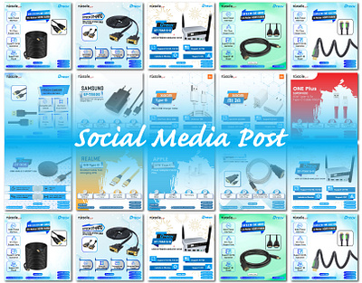 All type converter and charger cable post design. cable poster design charger post dtech cable converter dtech cable poster dtech cable poster design hdmi cable poster social media post