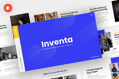 Inventa - Business Powerpoint Template abstract branding business clean corporate download google slides keynote pitch pitch deck powerpoint powerpoint template pptx presentation presentation template professional slides template ui web