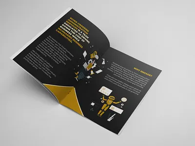 Brochure for RIVER CROSSING ADMINISTRATION brochure document indesign lead magnet pdf