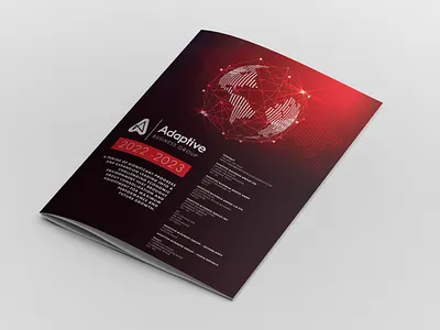 Adaptive Business Group - Business Profile business corporate presentation profile design whitepaper design