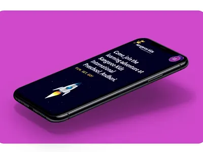 School landing page design branding design flat design illustration kindergarten landing page logo ui uiux uiuxdesign vector