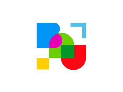 BAU a b bau bauhaus brand branding decentralized design finance font identity illustration letter logo logotype monogram u