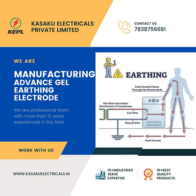 Kasaku Electricals Private Limited advancegelearthing branding