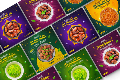 Ramadan Special Food Social Media Post Design ads design banner design graphic design post design ramadan ramadan design ramadan banner social media post design
