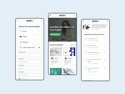 Freelance Work Finder apps design mobile mobiledevelopment ui userinterfacedesign userresearch ux
