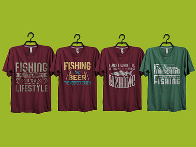 Fishing t shirt design wo ice fishing