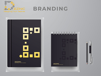 Dezinic Branding Design 3d adobe adobe photoshop advertising animation branding design dezinic graphic design illustration stationary typography ui