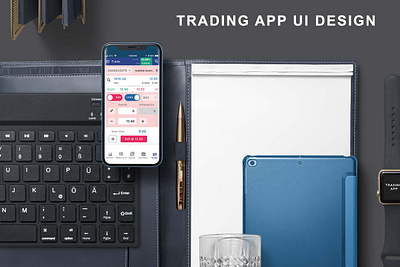 Trading App UI adobe animation app branding design figma graphic design illustration mobile mobile app trading trading app typography ui uiux user interface