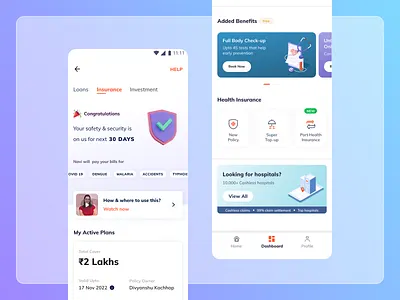 Health Insurance for Navi Technologies animation app branding cash loan cross sell dashboard design financial service fintech free insurance general insurance health insurance illustration insurance logo payment app personal loan ui ui ux ux