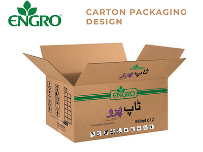 TopPro Carton Design 3d adobe animation branding carton carton packaging design engro graphic design illustration packaging typography ui