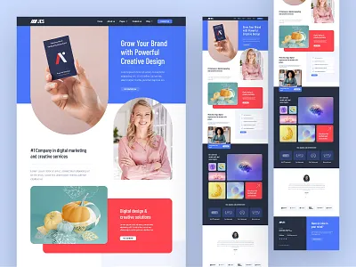 Creative Portfolio Website Design creative design inspiration minimal ui web web design website