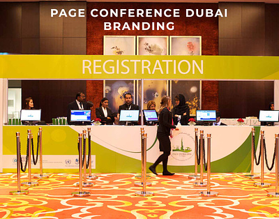 PAGE Conference Dubai adobe advertising animation branding conference design dubai graphic design illustration page page conference typography vector