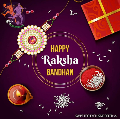 Rakshabandhan Post branding design graphic design social media post