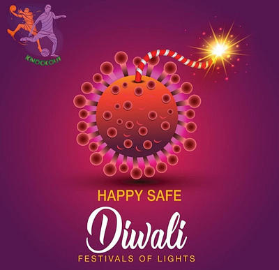 Covid Diwali branding covid 19 design diwali graphic design social media post
