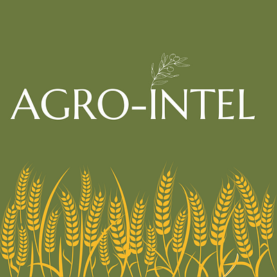 Agro-Intel Logo agriculture branding design graphic design logo