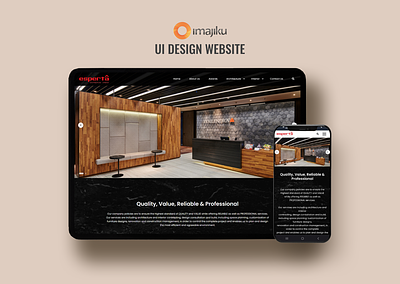 ESPERTA | IMAJIKU design ui uiux ux webdesign webdevelopment websitedesign websites