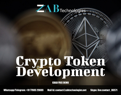 Crypto Token development – How it helps in generating Revenue? blockchain brand business cryptocurrecy