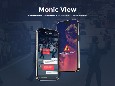 Monic View | Mobile App design | User experience branding design graphic design illustration logo logo design vector web design web development