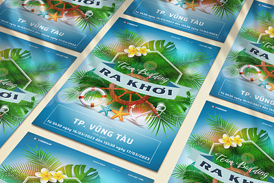 Ra Khoi - Team Building Flyer Design adobe illustrator adobe photoshop banner branding brochure flyer flyer template graphic design indesign poster print