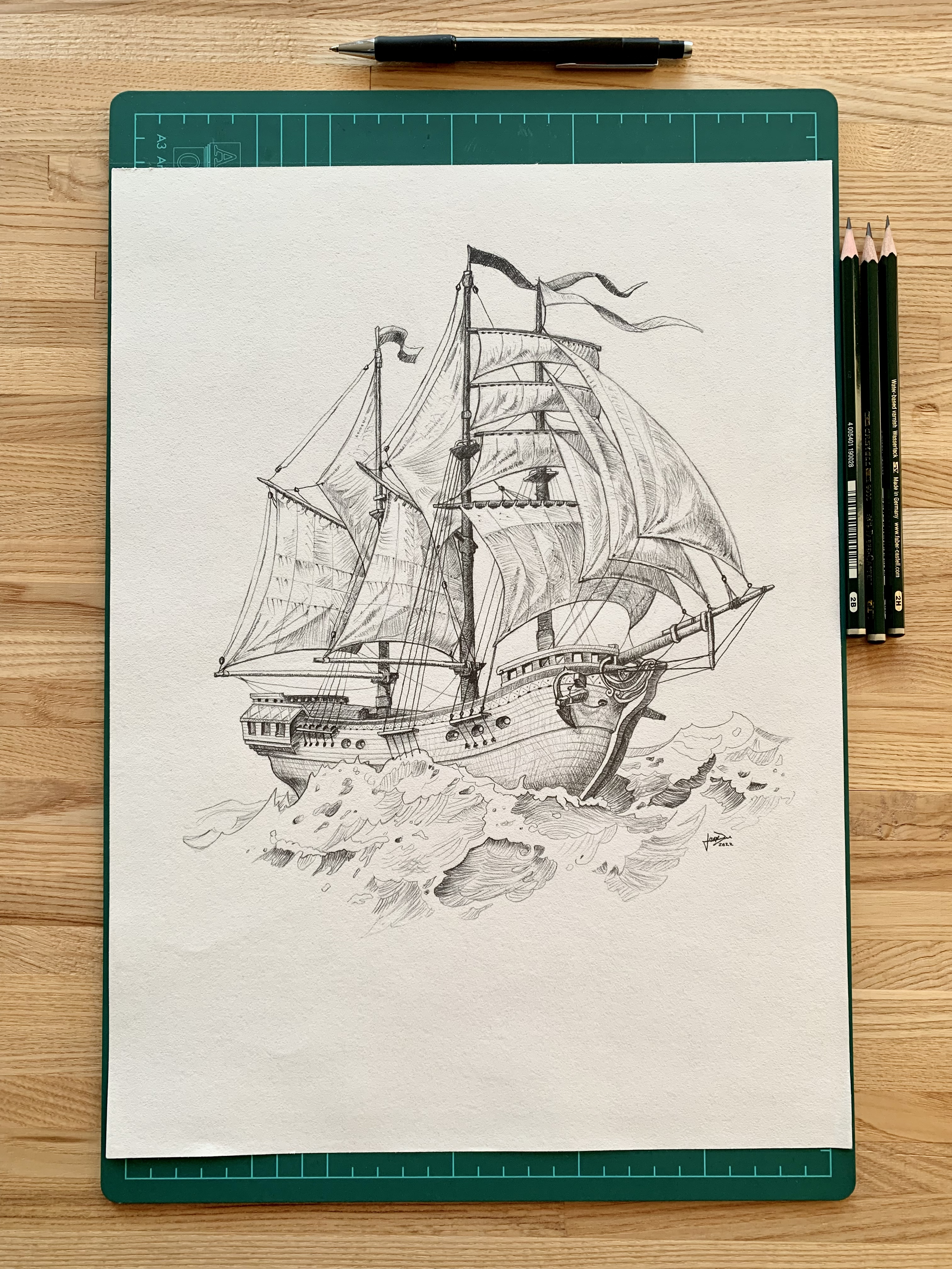How to Draw Pirate Ships in 9 Steps | HowStuffWorks