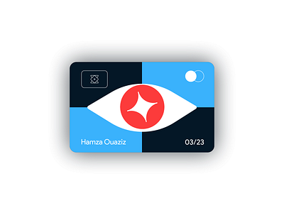 Credit Card Animated Concept 2d after effects animated animation bank bank card credit card debit card eye futuristic mastercard metaverse minimal motion motion design visa