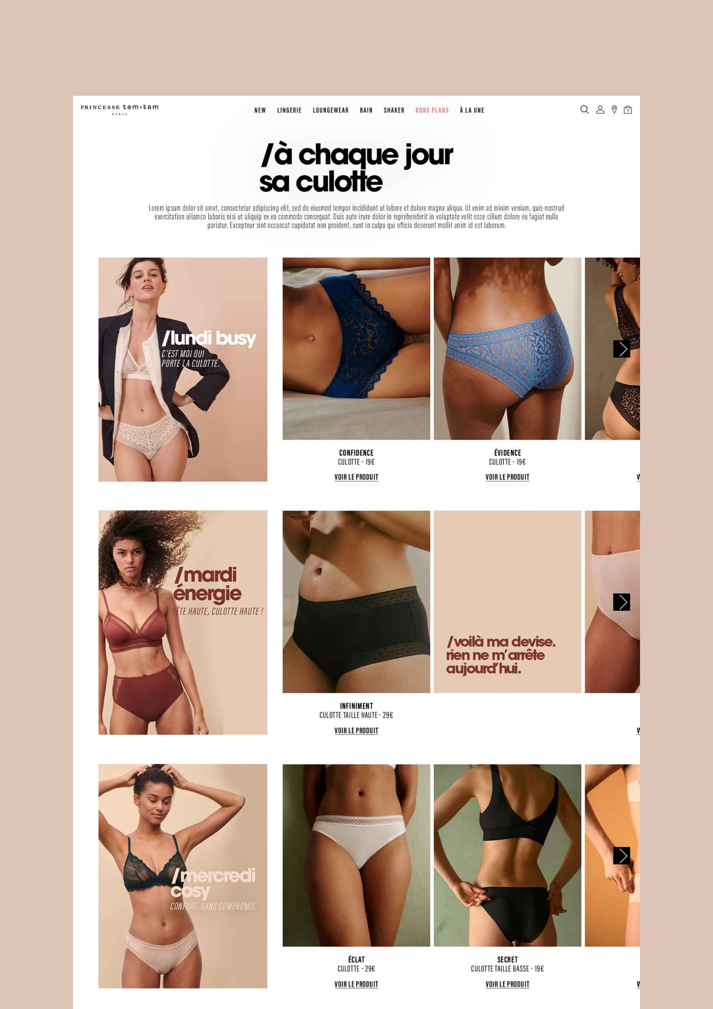 PRINCESSE TAM TAM slip culotte FR 40 EUR 38 USA S bleu foulard lingerie neuf