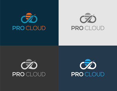 Pro Cloud Logo branding design graphic design identity logo luxury logo minimal logo