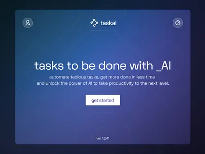 Task AI management concept app ai app artificial intelligence brand identity branding concept design futuristic macos typography ui ux