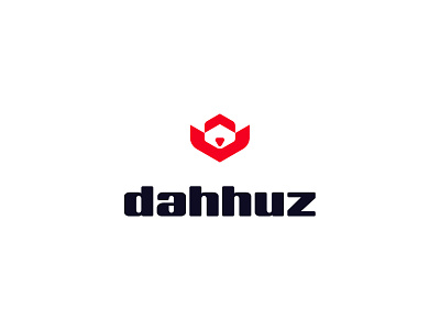 Dahhuz Visual Identity abstract mark beard beard hair beard logo branding cajva cosmetics dahhuz emblem identity logo mark visual identity