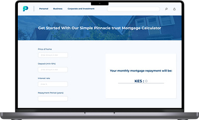 Mortage Calculator branding dailyui design ui ux webdesign