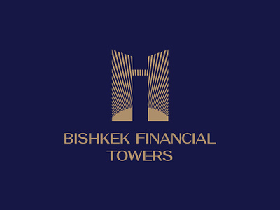 Bishkek Financial Towers animation bishkek branding finance graphic design kyrgyzstan logo logotype бизнес бишкек кыргызстан логотип