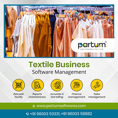 Textile Billing Software - Partum Softwares billing software billing software in erode branding crm software departmental billing software education management software erode software company finance billing software gst billing software gst billing software in erode illustration partum softwares petrol bunk software textile billing software textile management textile management software