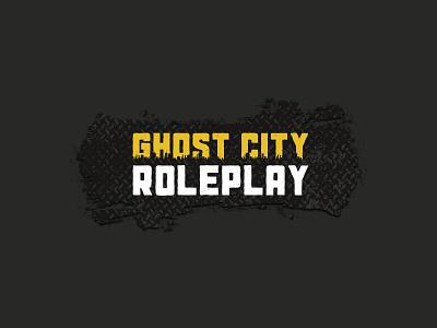 Ghost City Roleplay - Game Logo cartoon game logo