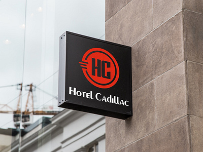 Hotel Cadillac Logo and Visiting Card Design brand identity design branding graphic design logo
